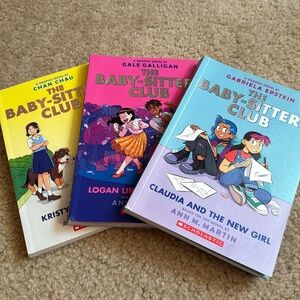 GIRLS - 3 THE BABY-SITTERS CLUB BOOKS